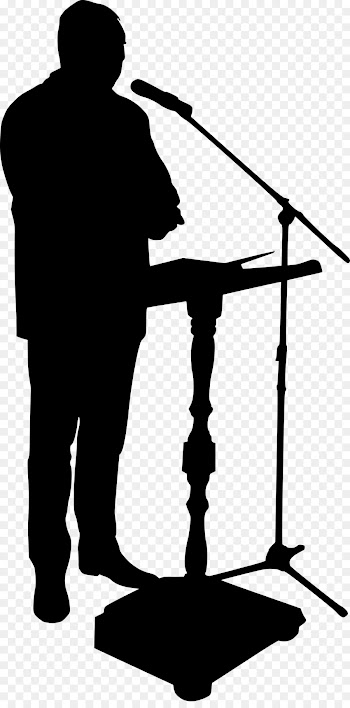 Musical Instrument Accessory, Silhouette, Black White M, Microphone Stand, Microphone PNG