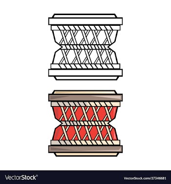 Musical instrument vector image