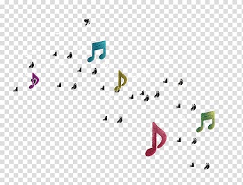 Musical note Graphic design, Real estate notes color poster elements transparent background PNG clipart