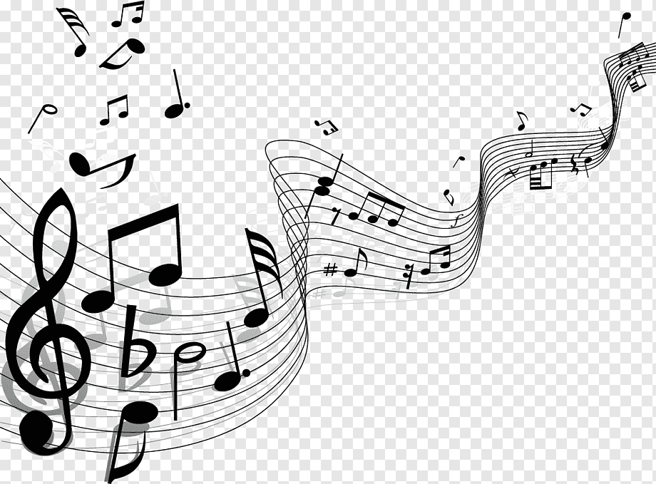 Musical note Staff, Notes material, music note illustration, angle, text, monochrome png