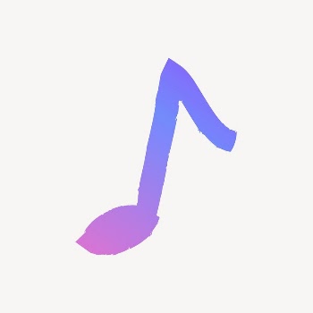 Musical note sticker, purple doodle | Free Icons - rawpixel