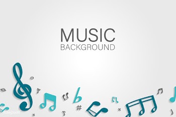 Musical notes background | Free stock vector - 595847