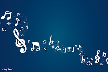 Musical notes background | Free stock vector - 595850