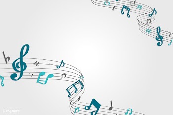 Musical notes background | Free stock vector - 595855