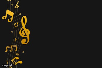Musical notes background | Free stock vector - 595857