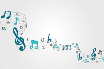 Musical notes background | Free stock vector - 595859