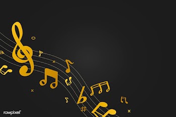 Musical notes background | Free stock vector - 595865