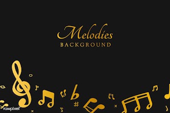 Musical notes background | Free stock vector - 595871