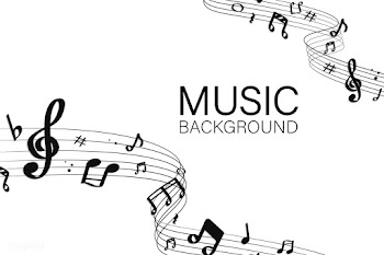 Musical notes background | Free stock vector - 595873