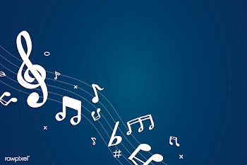 Musical notes background | Free stock vector - 595874