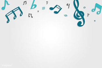 Musical notes background | Free stock vector - 595884