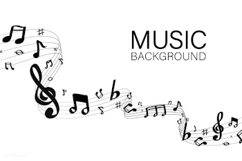 Musical notes background | Free stock vector - 595885