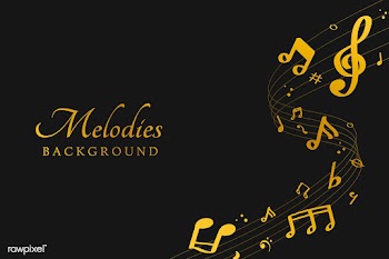 Musical notes background | Free stock vector - 595888