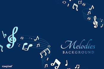 Musical notes background | Free stock vector - 595894