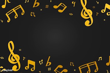 Musical notes background | Free stock vector - 595895