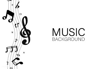 Musical notes background | Free stock vector - 595896