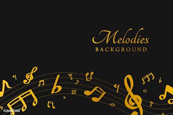 Musical notes background | Free stock vector - 595899