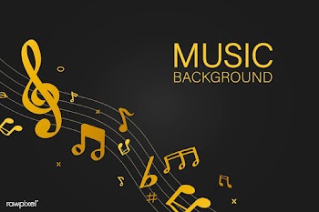 Musical notes background | Free stock vector - 595900