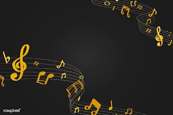 Musical notes background | Free stock vector - 595908