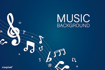 Musical notes background | Free stock vector - 595914