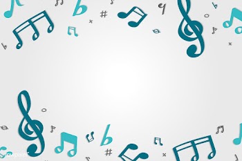 Musical notes background | Free stock vector - 599125