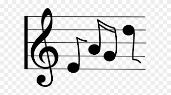 Musical Notes Border Clipart Clip Art - Distinctink Custom Black Otterbox Commuter Series Case