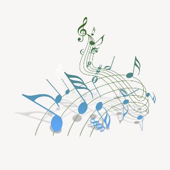 Musical notes clipart, illustration psd. | Free PSD - rawpixel