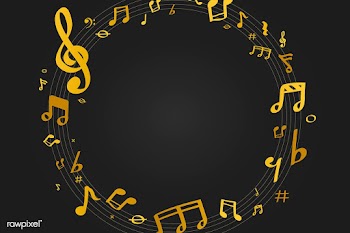 Musical notes frame | Free stock vector - 595845