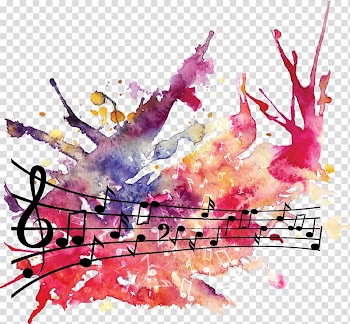 Musical notes illustration, Musical note Choir Concert, musical note transparent background PNG clipart