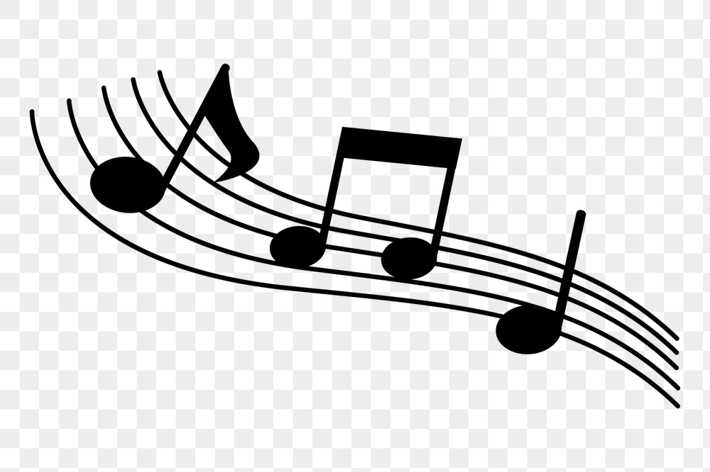 Musical notes png sticker, illustration, | Free PNG - rawpixel