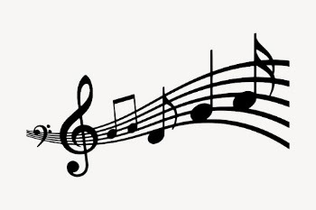 Musical notes sticker, black illustration | Free PSD - rawpixel