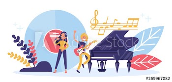 Musician profession concept