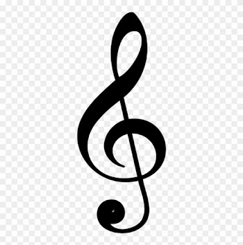 Musique Portees - Music Symbols Treble Clef