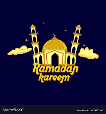 Muslim feast of the holy month of ramadan kareem vector image
