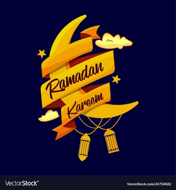 Muslim feast of the holy month of ramadan kareem vector image