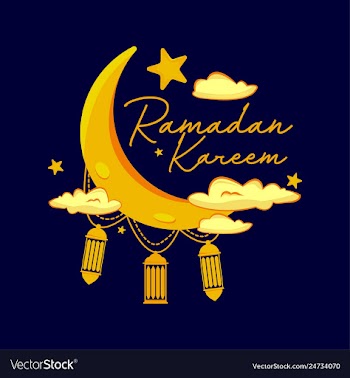 Muslim feast of the holy month of ramadan kareem vector image