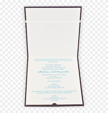 Muslim Wedding Invitation - Document