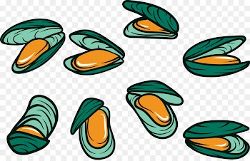 Mussel Seafood Oyster Squid Clip art - Cartoon Nail 