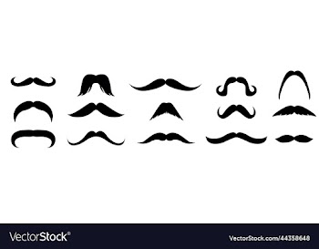 mustache silhouette
