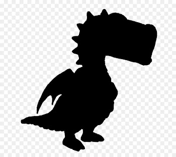 Mustang, Black White M, Silhouette, Head PNG