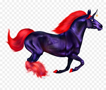 Mustang Mane Pony Stallion Unicorn - mustang 