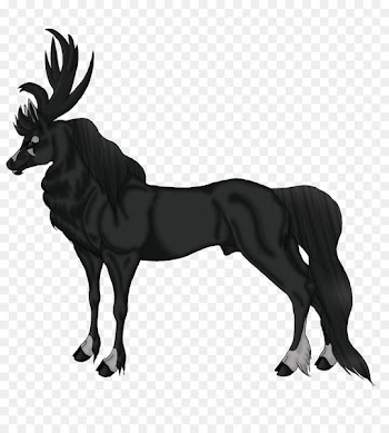 Mustang Stallion Deer Pack animal Legendary creature - pietrosz 