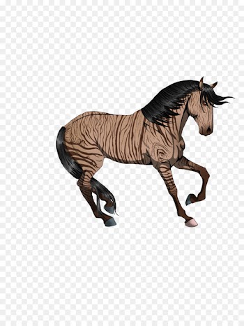 Mustang Stallion Rein Quagga Pack animal - mustang 