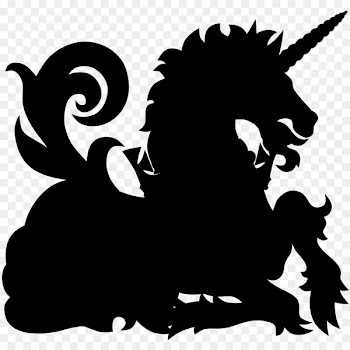 Mustang Unicorn Clip art Silhouette Pattern -  