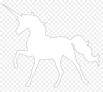 Mustang Unicorn Pack animal Line art Halter - twig twine 