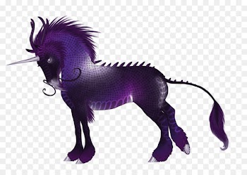 Mustang Unicorn Purple Snout Naturism - mustang 