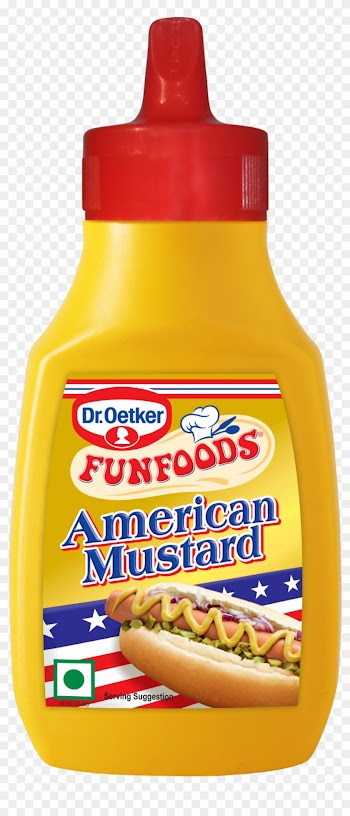 Mustard Bottle Png - Fun Foods Mustard Sauce 290gms