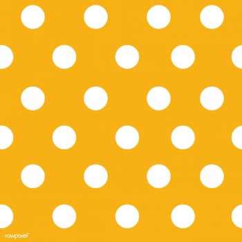 Mustard yellow seamless polka dot pattern vec.. | Free stock vector - 531033