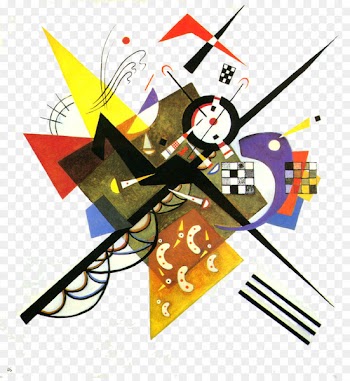 Musxe9e National dArt Moderne On White II Printmaking Abstract art Canvas print - arrow 