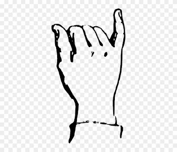 Mute Hand Gesture, Alphabet, Deaf, Hand, Letter, Mute - Deaf Alphabet Y